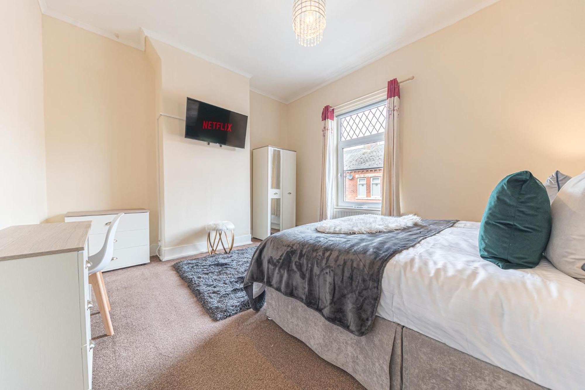 *king Bed* Luxury Centre House Ferienhaus